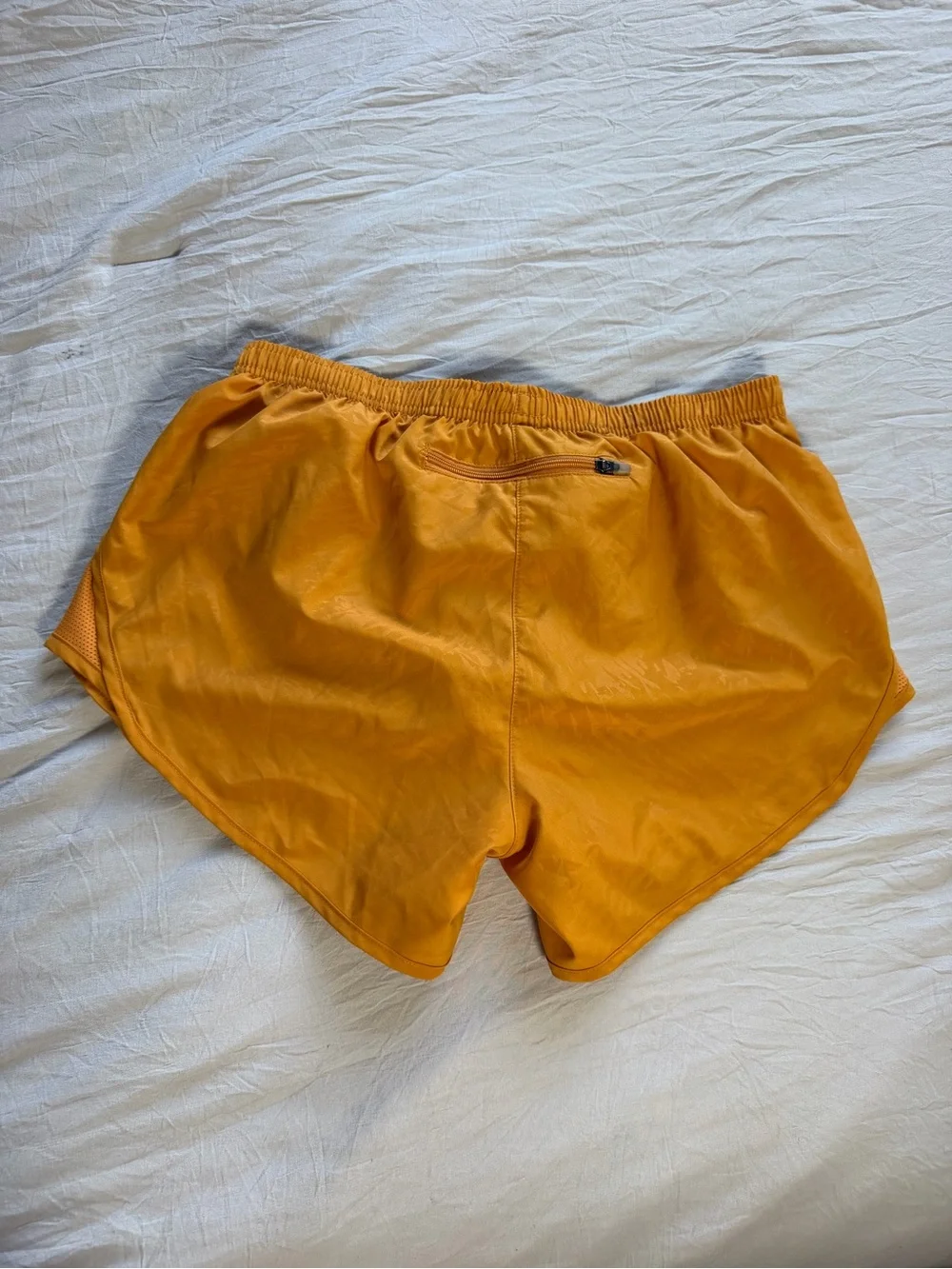 Nike‎ Women's Bright Orange Athletic Running Shorts